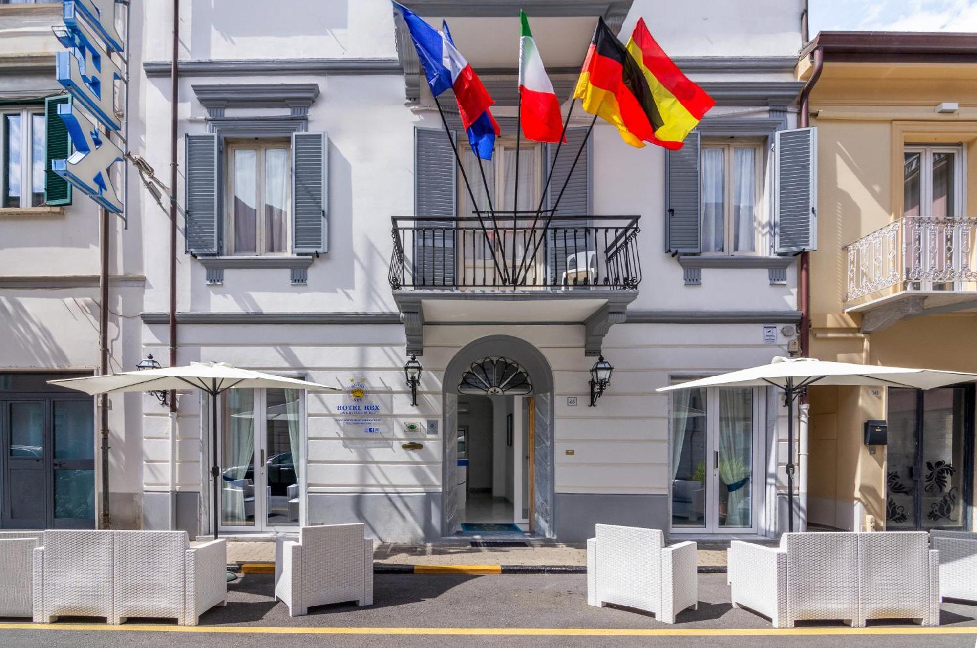 Hotel Rex Viareggio Kültér fotó